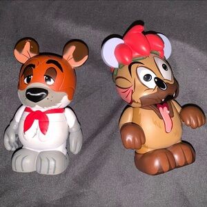 Disney Vinylmation Dodger and Tito figures
